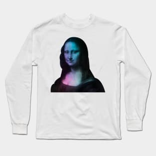 Mona Lisa holographic Long Sleeve T-Shirt